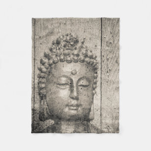 Vintager Buddha-Yoga-Glaube Fleecedecke