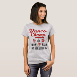 Vintager Bunco Würfel-Champion T-Shirt