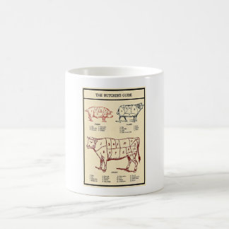 Vintager Butcherhandbuch c. 1924 Kaffeetasse