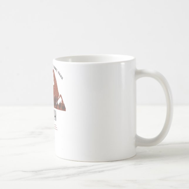 Vintager Canyonlands-Nationalpark Utah Kaffeetasse (Rechts)