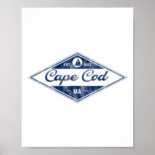 Vintager Cape Cod Poster