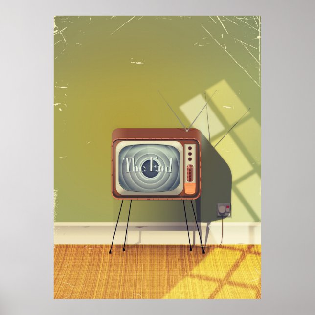 Vintager Cartoon Poster (Vorne)