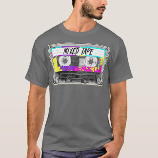 Vintager Cassette Tape Pencil in den 70er Jahren d T-Shirt