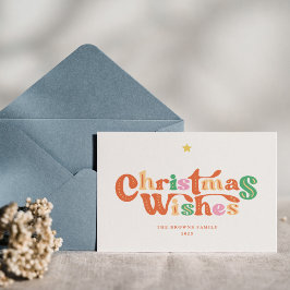 Vintager Charm farbenfrohe Weihnachten
