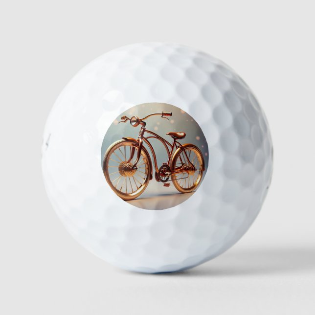 "Vintager Charme" Golfball (Vorderseite)