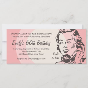 Vintager Chat Einladung