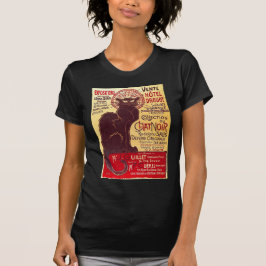 Vintager Chat Noir, Vente Hôtel Drouot Steinlen T-Shirt