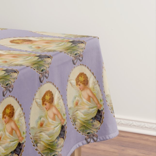 Vintager Cherub Tischdecke (Beispiel)