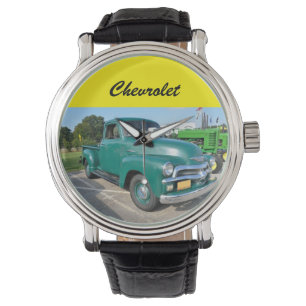 Vintager Chevrolet-LKW Armbanduhr