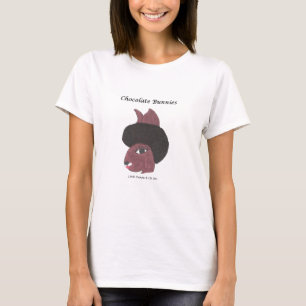 Vintager Choc HäschenAfro Bunnie T-Shirt