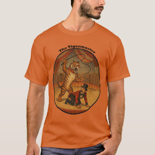 Vintager Circus Tiger Whiff seinen Ringmaster URM T-Shirt