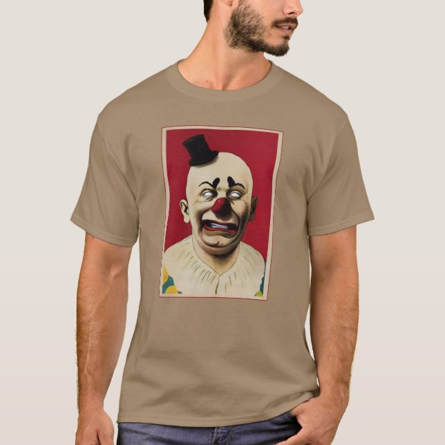 Vintager Clown T-Shirt (Vorderseite)