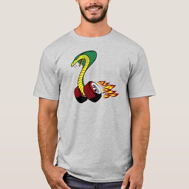 Vintager Cobra-Logo-T - Shirt (Vorderseite)