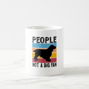 Vintager Cocker spaniel People nicht sehr beliebt Kaffeetasse