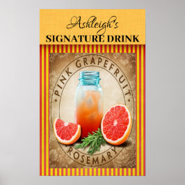 Vintager Cocktail Poster