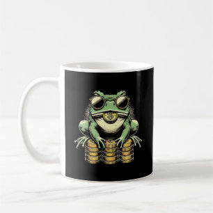 Vintager, Cooler Geldfrosch, Glückstoad, Jin Chan Kaffeetasse