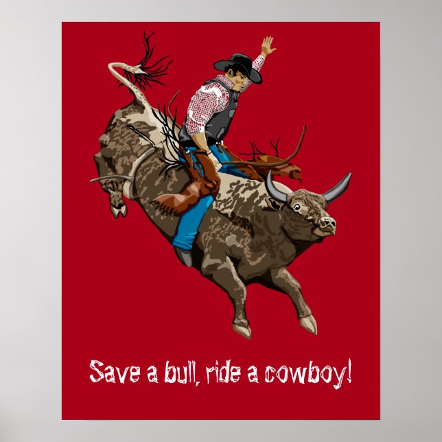 Vintager Cowboy Poster (Vorne)