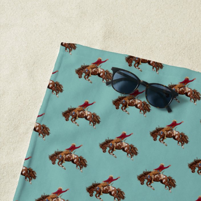 Vintager Cowboy Strandtuch - Zazzle.ch