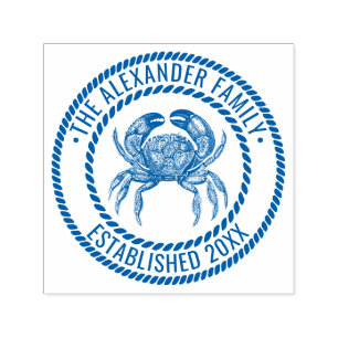 Vintager Crab #1 Familienname Datum der Erstellung Permastempel