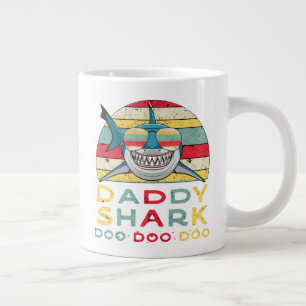 Vintager Daddy Shark "Doo Doo Doo Doo" Jumbo-Tasse