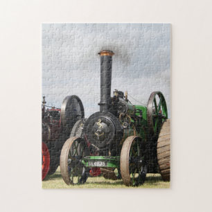Vintager Dampfzug Motor Jigsaw Puzzle