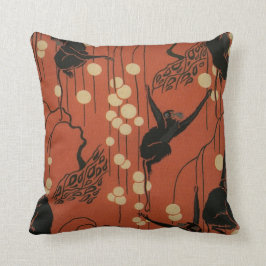 Vintager Deko-Moderne Affen Kissen