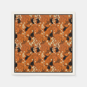 Vintager Deko Monkey Musterpapier Napkins Serviette