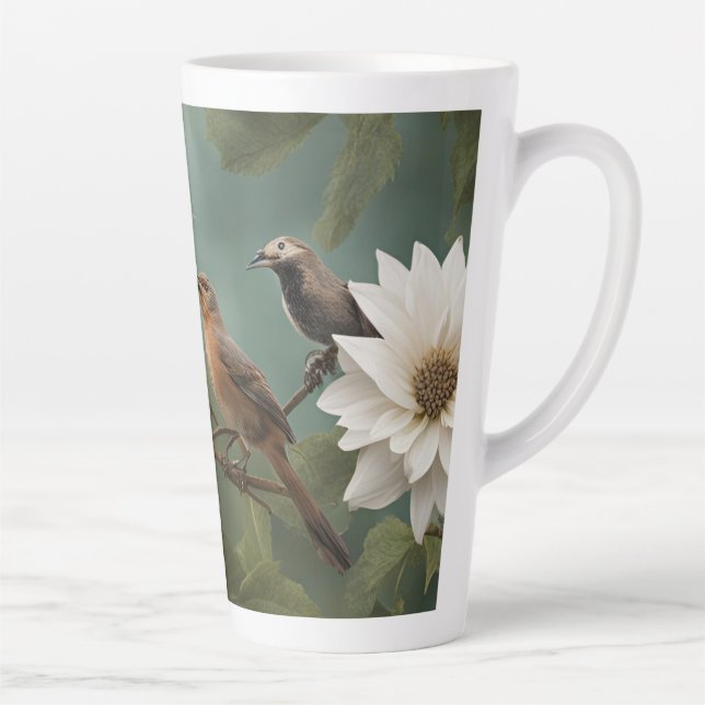 Vintager Designlatte Cup Milchtasse (Rechts)