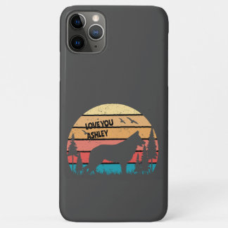 Vintager deutscher Schäferhund Retro Sun Cool Dog Case-Mate iPhone Hülle