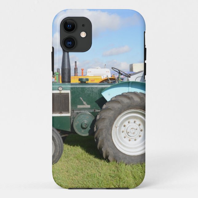 Vintager Dieseltraktor Case-Mate iPhone Hülle (Rückseite)