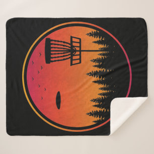 Vintager Disk Golf Frolf Frisbee Player Retro Sherpadecke