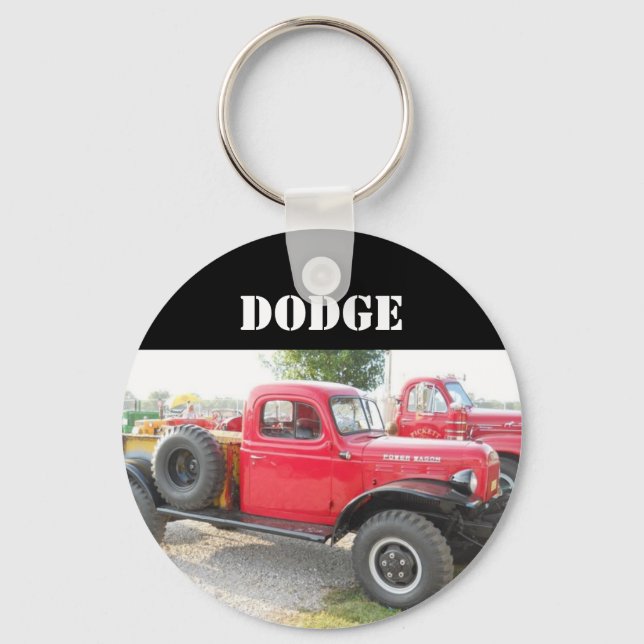 Vintager Dodge Schlüsselanhänger (Vorderseite)