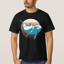 Vintager Dolphin-T - Shirt