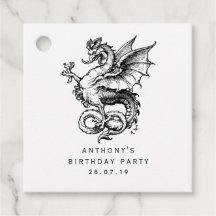 Vintager Drache