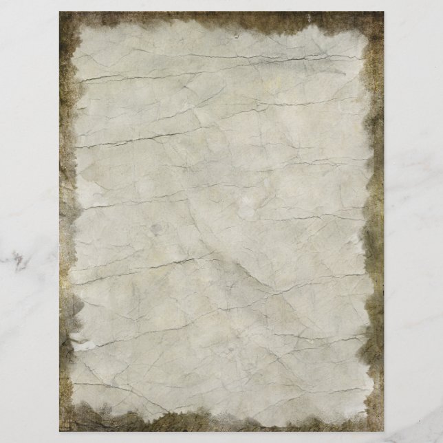 Vintager dunkler Grunge Letterhead (Vorderseite)