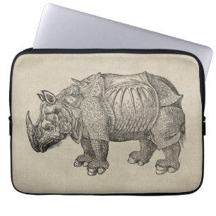 Vintager Durer Rhino Laptopschutzhülle