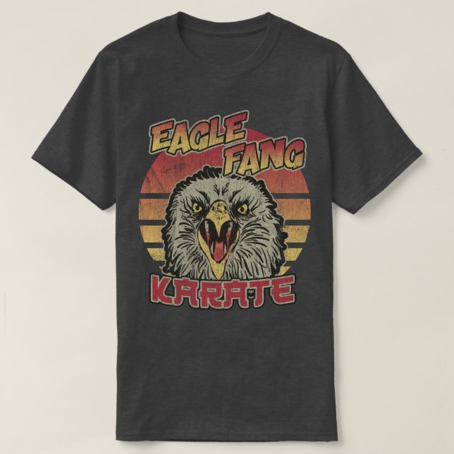 VINTAGER EAGLE FANG KARATE T-Shirt (Design vorne)