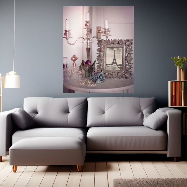 Vintager Eiffelturm-Foto Fotodruck (Von Creator hochgeladen)