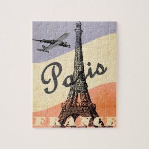 Vintager Eiffelturm Paris