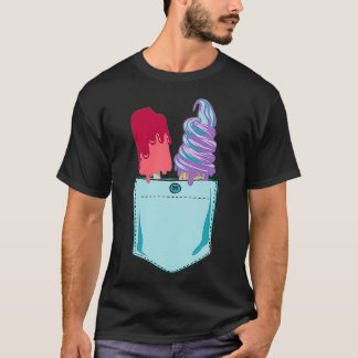Vintager Eiskrem Sommer T-Shirt