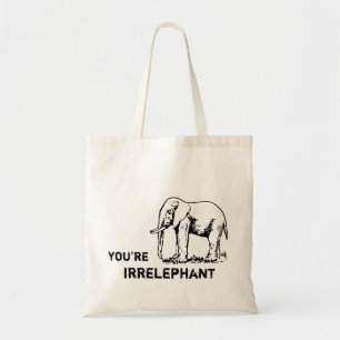 Vintager Elefant sind Sie irrELEPHANT Tasche
