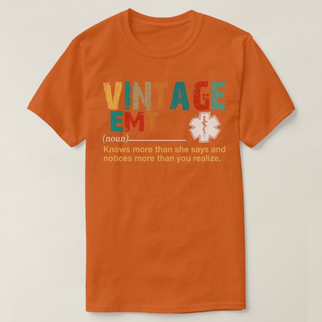 VINTAGER EMT T-Shirt (Design vorne)