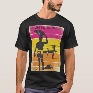 Vintager Endloser Sommer T-Shirt