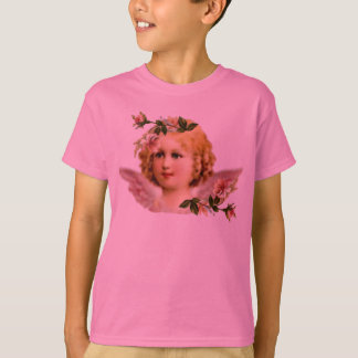 VINTAGER ENGEL SCHERZT T - SHIRT