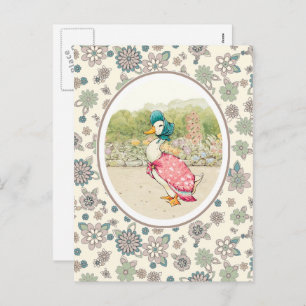 Vintager Entenoster Feiertagspostkarte