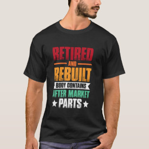 Vintager, ermüdeter und wieder aufbauender Körper  T-Shirt