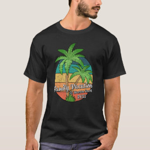 Vintager Familienurlaub 2023 Florida St Maarten se T-Shirt