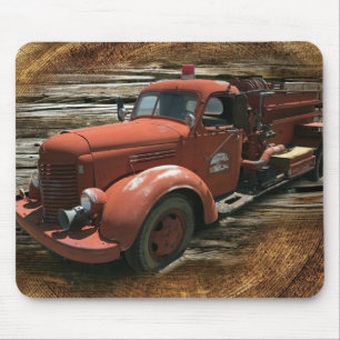 Vintager Feuerzug Mousepad