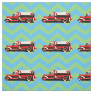 Vintager Feuerzug Stoff