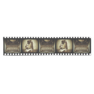 Vintager Film Kurzer Tischläufer
